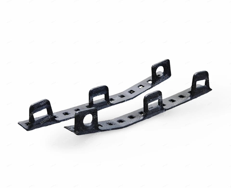 Alfa Romeo Stelvio Kit Ripara Ganci Paraurti Anteriore DX+SX 2Pz Clip Laterali